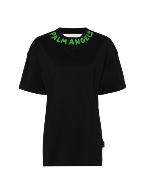 logo-print cotton T-shirt