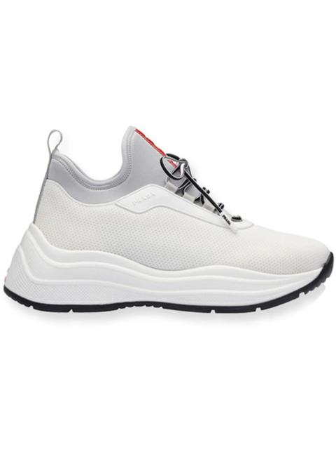 Prada Prada Neoprene Logo White (Women's)