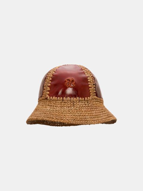 DOROTHEE SCHUMACHER SUMMER DAZE raffia bucket hat