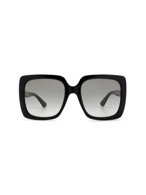 GUCCI oversized-frame sunglasses