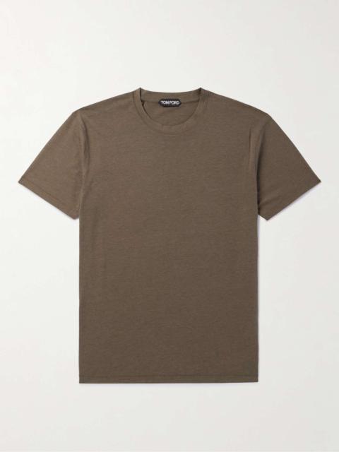 Slim-Fit Lyocell and Cotton-Blend Jersey T-Shirt
