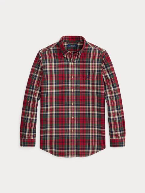 Polo Ralph Lauren Classic Fit Plaid Brushed Oxford Shirt