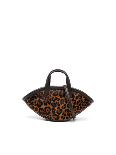 SIMONMILLER leopard-print tote bag