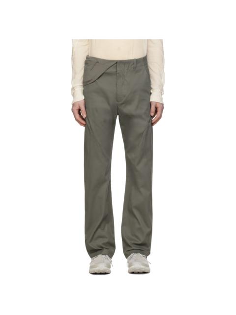 POST ARCHIVE FACTION (PAF) Khaki  8.0 Right Technical Trousers