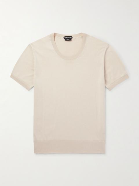 TOM FORD Cotton T-Shirt Neutral