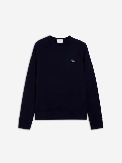 Maison Kitsuné TRICOLOR FOX PATCH CLEAN SWEATSHIRT