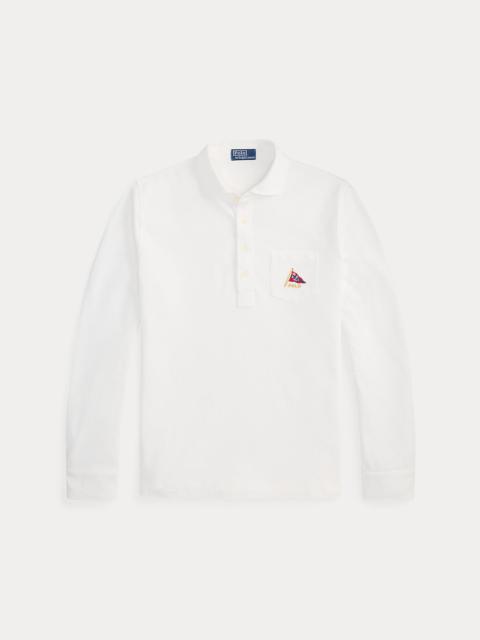Polo Ralph Lauren Classic Fit Embroidered Mesh Polo Shirt