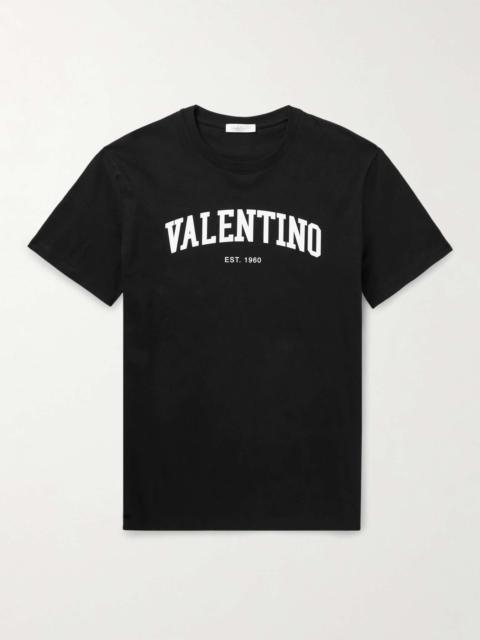 Valentino Logo-Print Cotton-Jersey T-Shirt