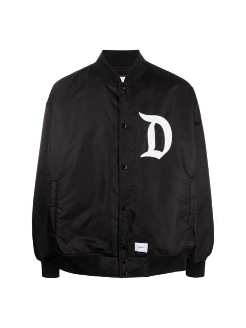 DSQD Team logo-print bomber jacket