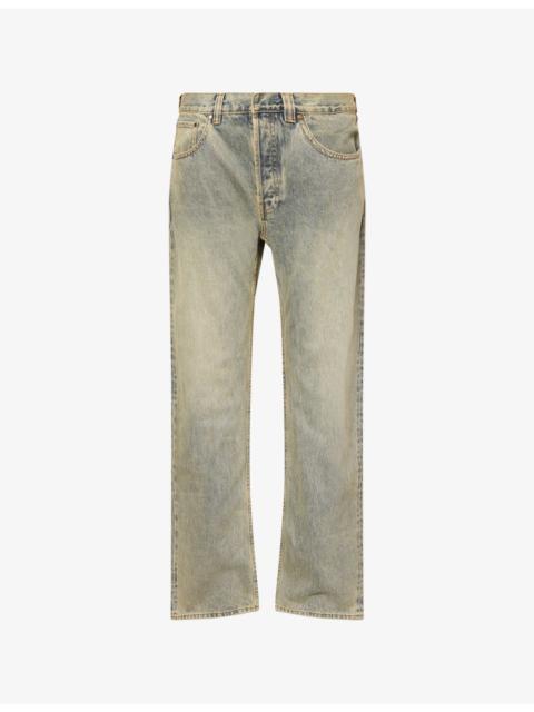 entire studios Slem Straight-Leg Denim Jeans