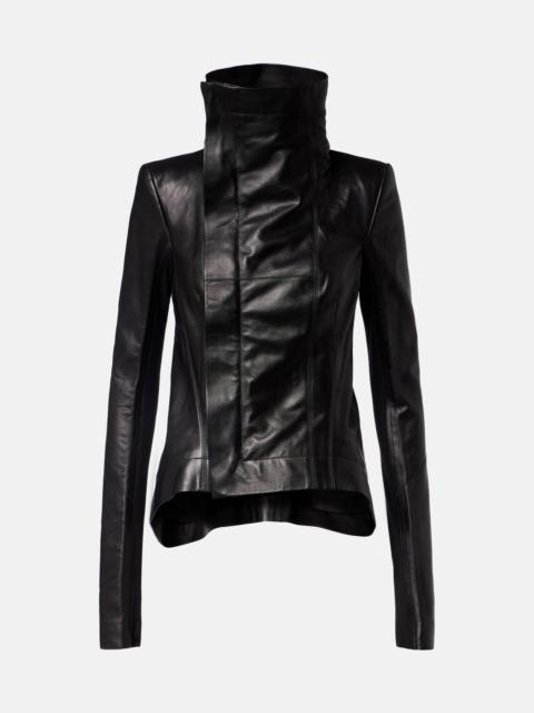 Rick Owens Naska leather biker jacket