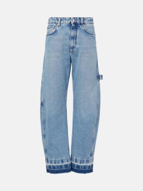 Stella McCartney Mid-rise wide-leg jeans