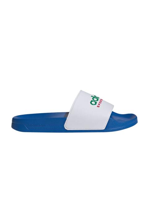 Adilette Shower Slides 'Bright Royal White'