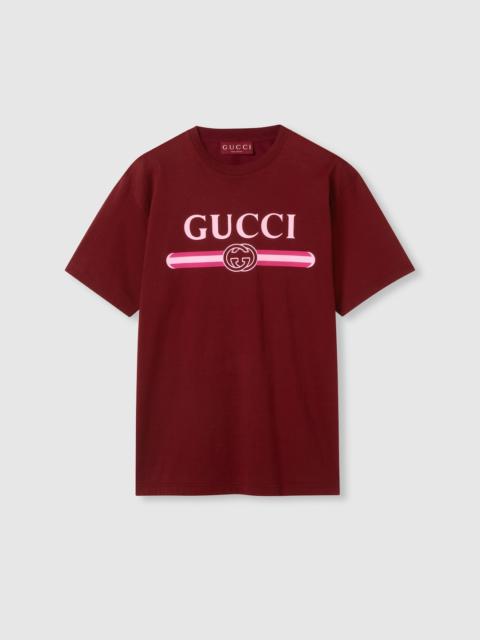 GUCCI Cotton jersey T-shirt with print