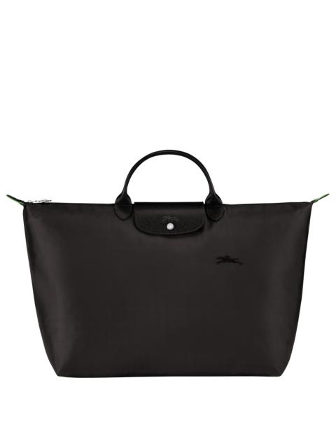 Longchamp Le Pliage Green S Travel bag Black - Recycled canvas