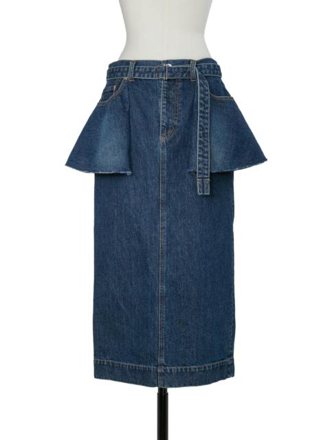 sacai Denim Skirt