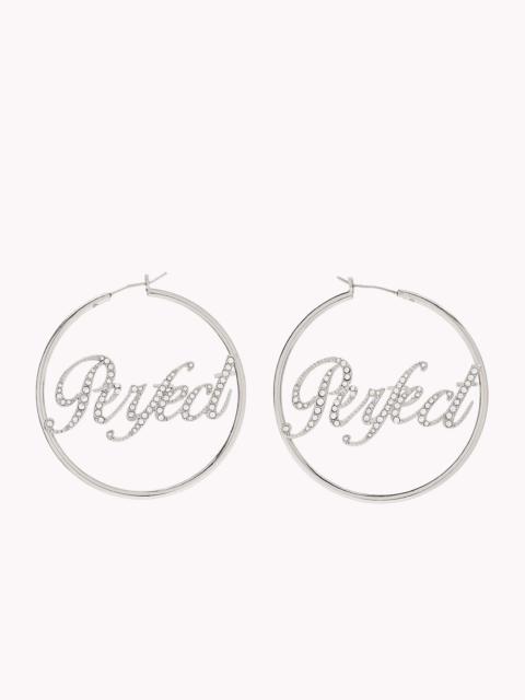 THE PERFECT PAVE HOOP EARRINGS