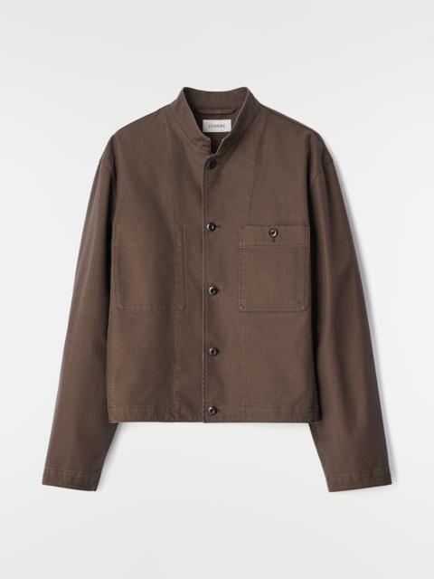 Lemaire STAND COLLAR JACKET IN HEAVY COTTON TWILL