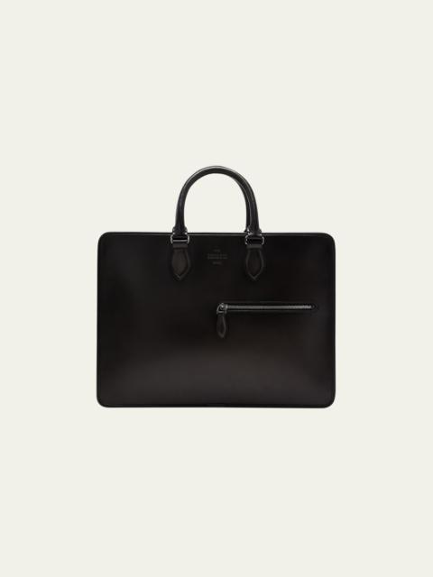 Men's Deux Jours Leather Briefcase