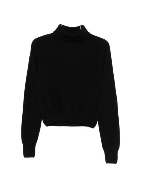 BASERANGE Baserange Roll-neck Ribbed-trim Sweater