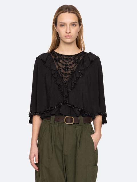 Sea Shanna Beaded Top