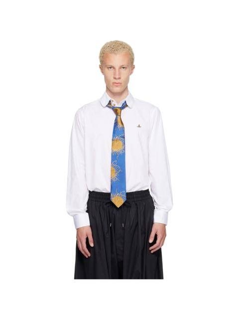 Vivienne Westwood White Two Button Krall Shirt