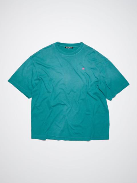 Acne Studios Crew neck t-shirt- Regular fit - Sea green