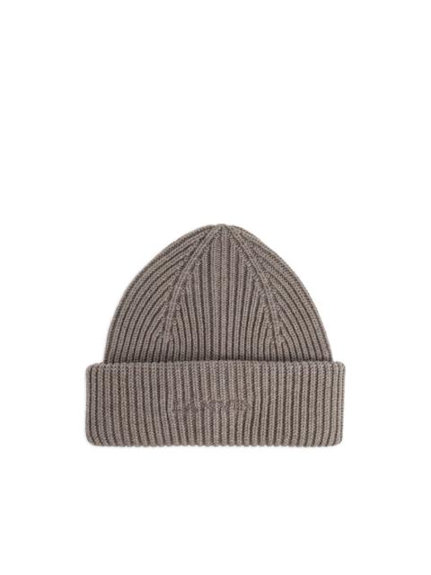 Lanvin ribbed-knit beanie