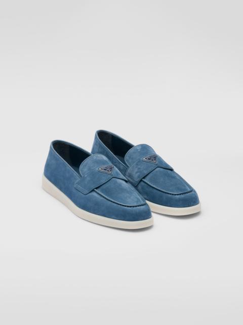 Prada Suede loafers