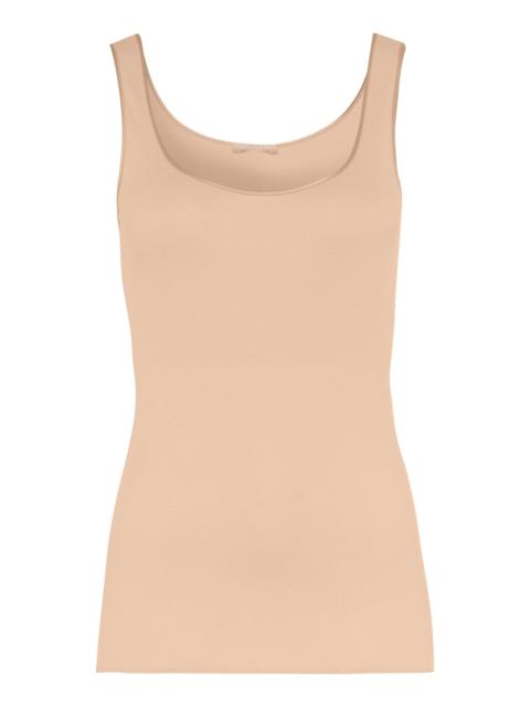 HANRO Cotton Seamless Round Neck Cotton Tank Top