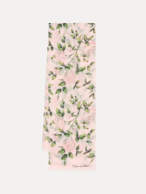 Oscar de la Renta ENGLISH ROSE MODAL SCARF