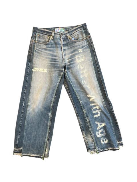 *Better With Age In Case You Forgot Triple-Wide Denim Jeans "Indigo" BWA96