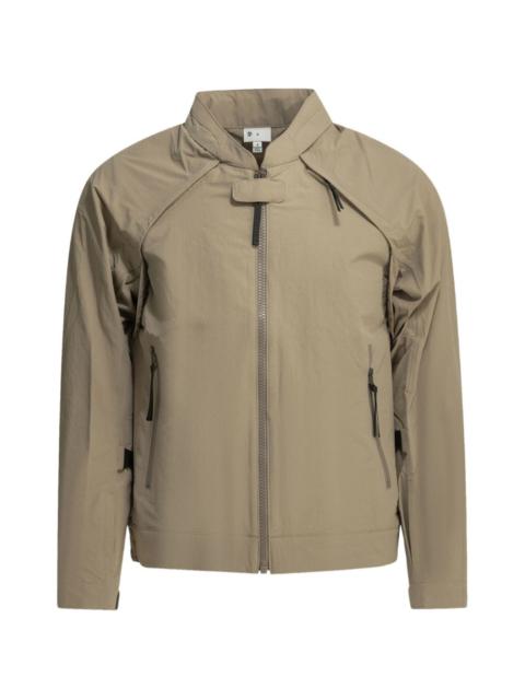 Goldwin zip-up panelled convertible jacket