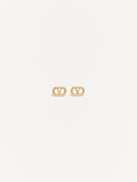 Valentino OVALETTE METAL EARRINGS