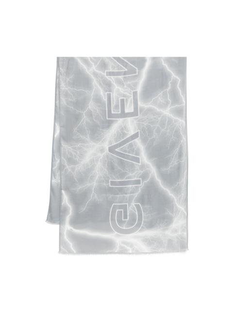 Givenchy logo-print scarf