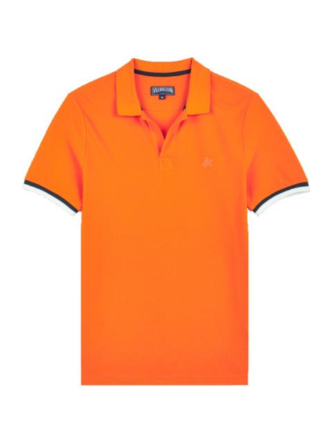 Vilebrequin Men Cotton Pique Polo Shirt Solid