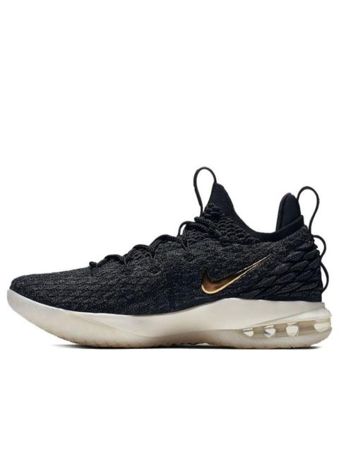 Nike Nike LeBron 15 Low 'Black Metallic Gold' AO1756-001