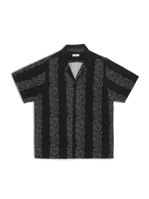Bather Black Fiesta Camp Shirt