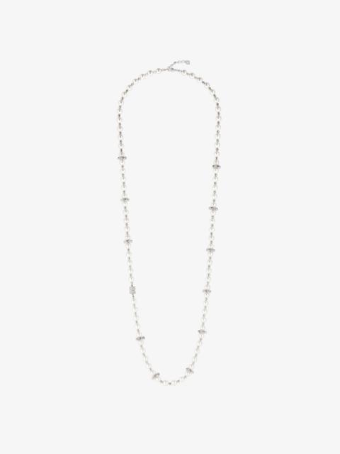 Givenchy 4G PEARL SAUTOIR WITH CRYSTALS