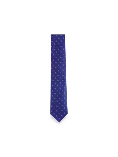 Brioni geometric-pattern silk tie