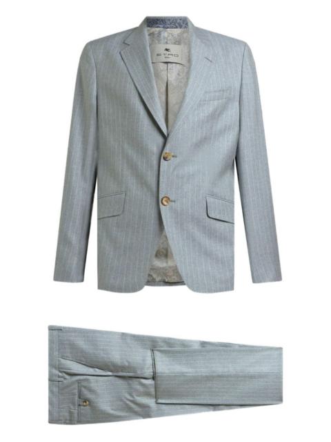 Etro single-breasted striped suit