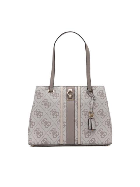 GUESS USA Erenia 4G monogram stripe tote bag