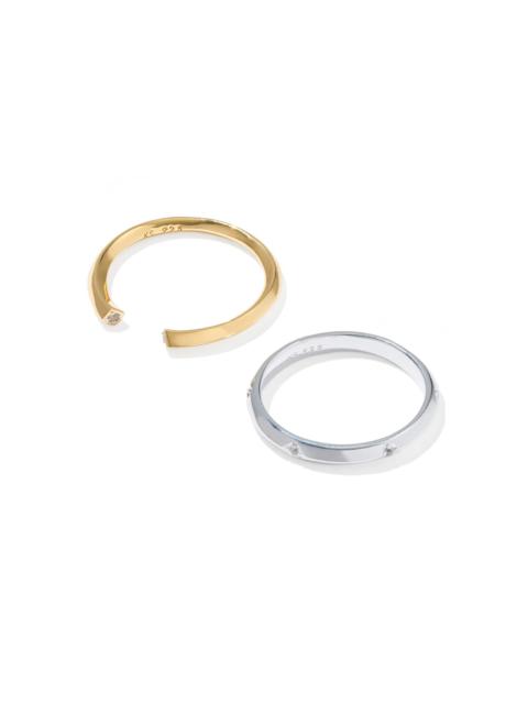KENDRA SCOTT Alani Mixed Metal Ring Set