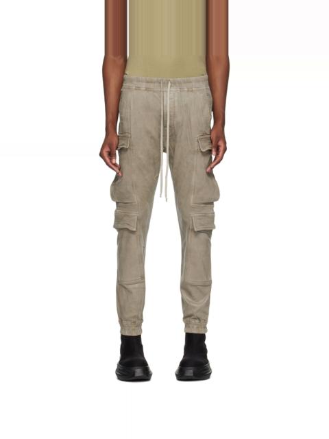 Rick Owens DRKSHDW Off-White Mastodon Megacargo Denim Cargo Pants