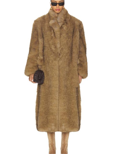 MSGM Faux Fur Coat