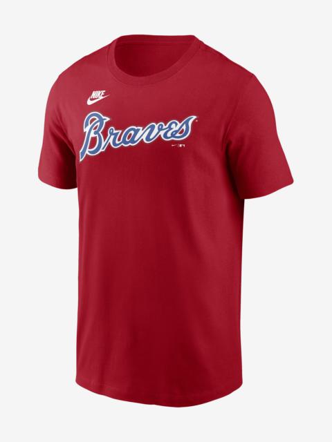 Atlanta Braves Cooperstown Wordmark Nike Men's MLB T-Shirt