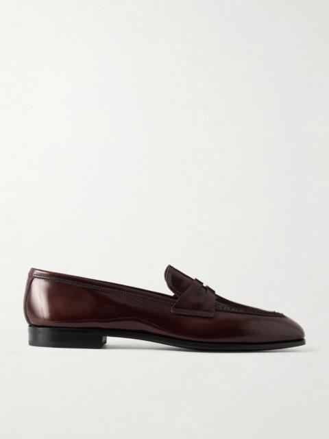 Church's Onyx Leather Loafers