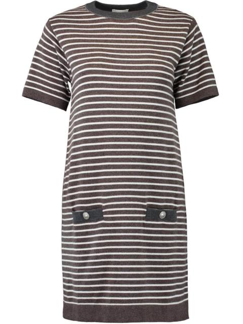 Brunello Cucinelli Stripe Shirt Dress