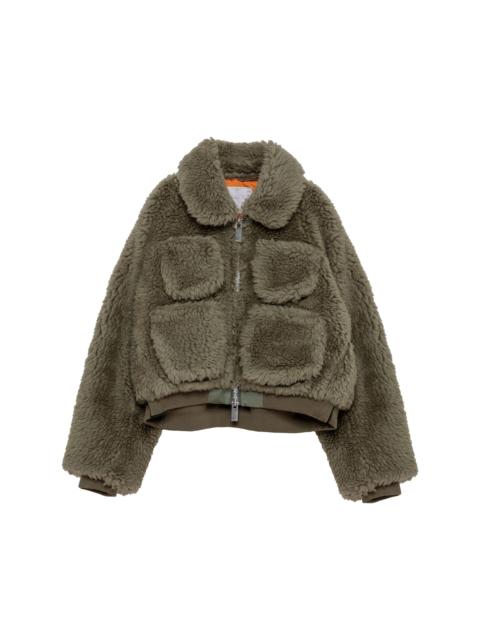 sacai Faux Shearling Blouson