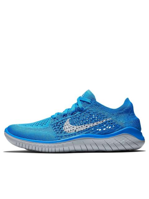Nike (WMNS) Nike Free RN Flyknit 2018 'Blue Glow' 942839-400